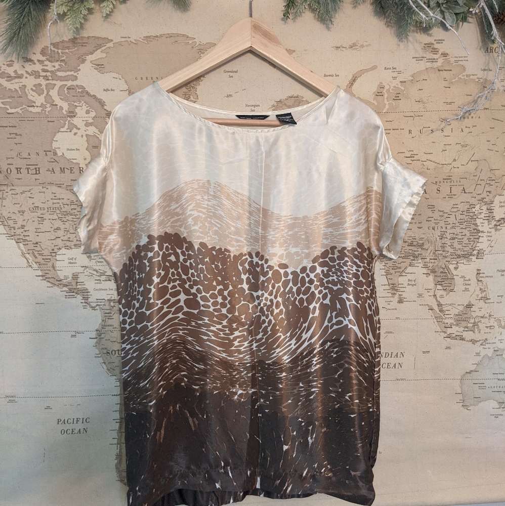 BOGO FREE New York and Co Silk Blouse